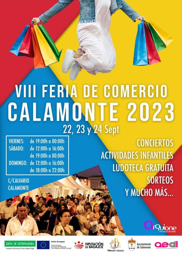 La VIII Feria de Comercio Calamonte acogerá múltiples actividades