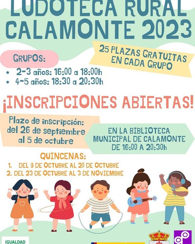 Inscripciones para la Ludoteca Rural