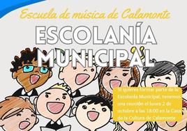 Reunión informativa para la Escolanía Municipal