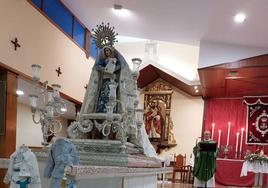 La Hermandad Ntra. Sra. del Rosario de Calamonte presenta el nuevo paso de la Virgen