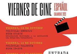 Viernes de cine español en Calamonte