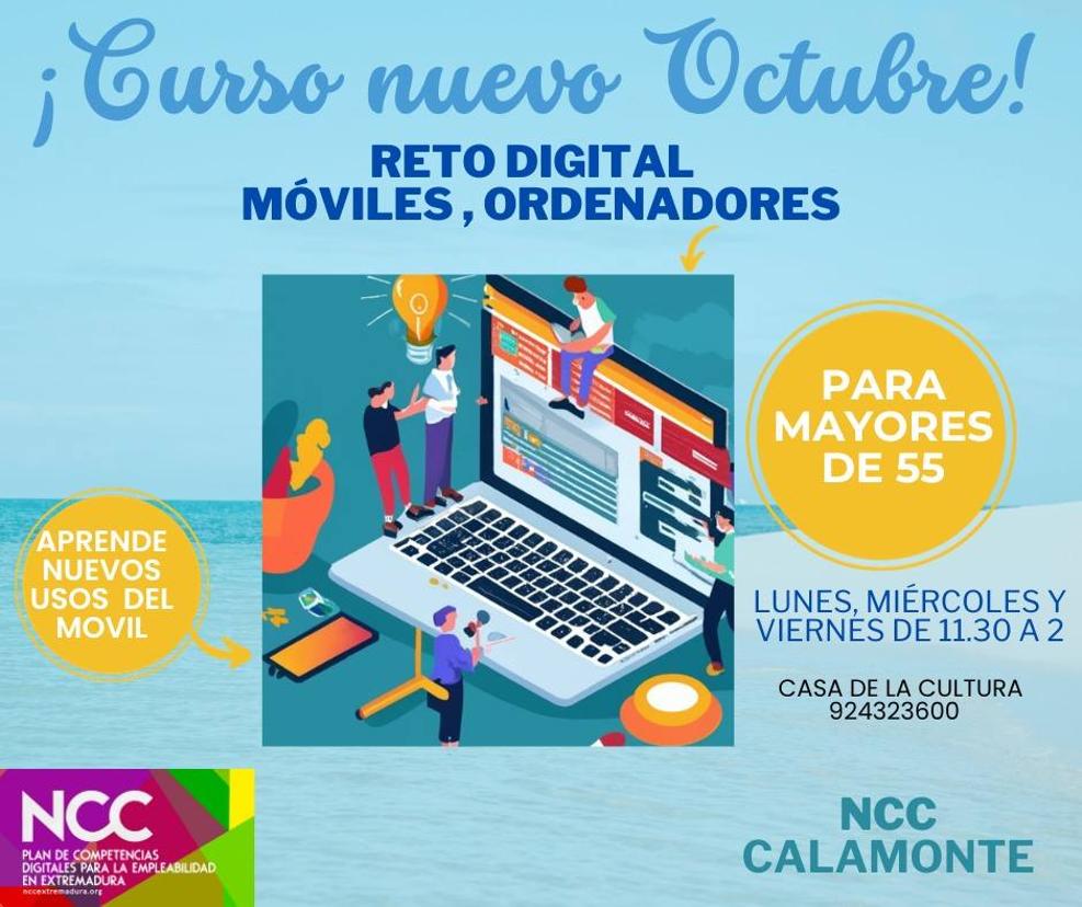 El NCC de Calamonte comienza un nuevo curso en octubre para aprender nuevos usos del móvil
