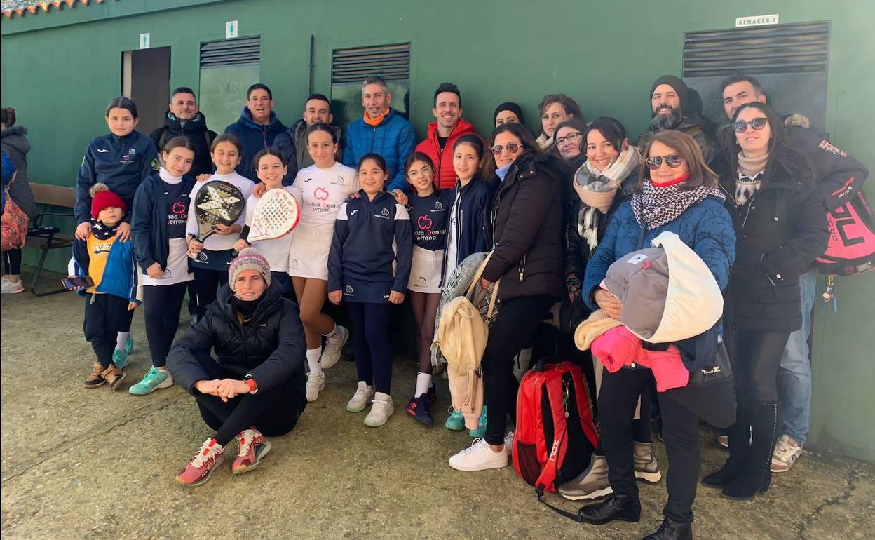 La Escuela Deportiva del CD Pádel Calamonte participa en la prueba Judex en Plasencia