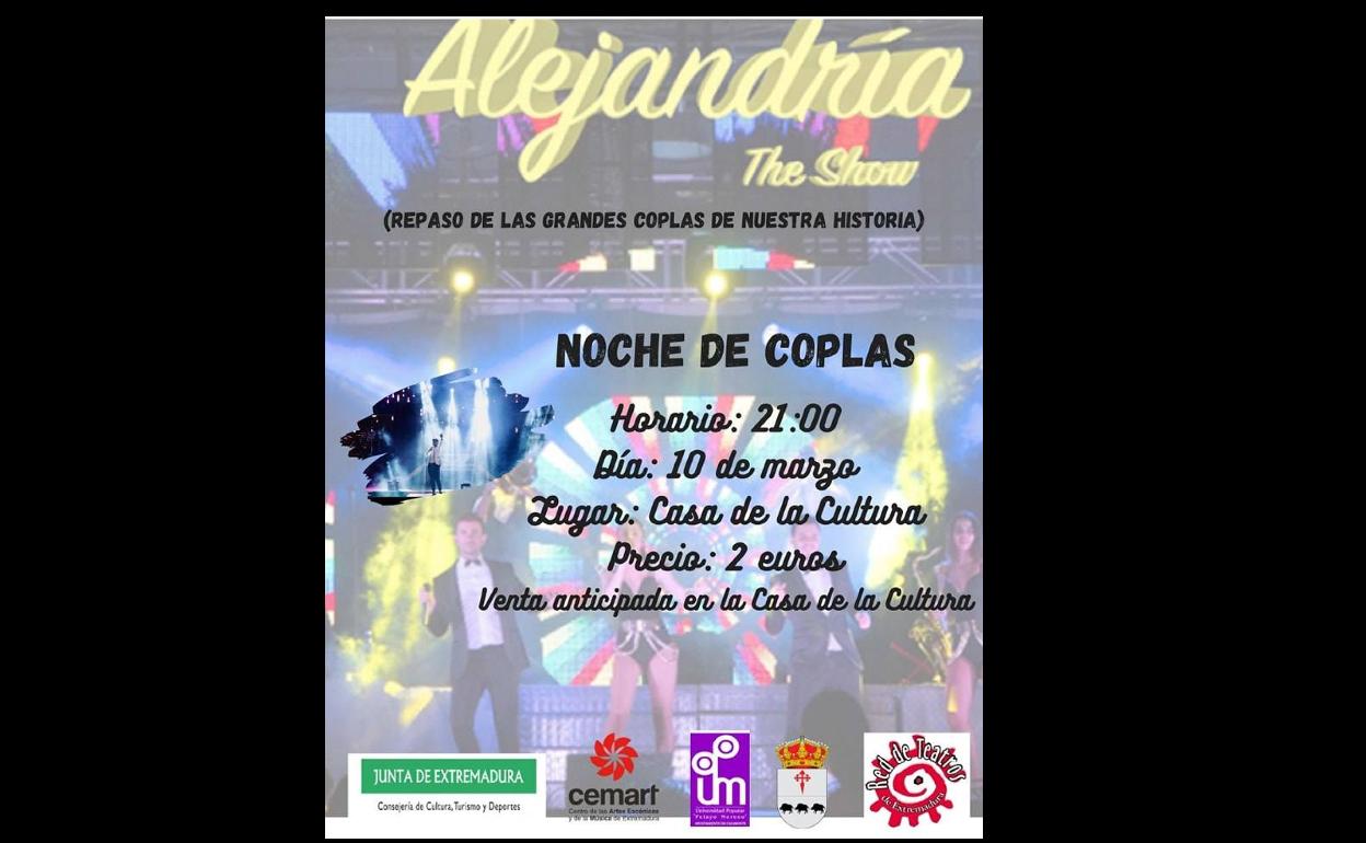 Una Noche de Coplas en la Casa de Cultura de Calamonte