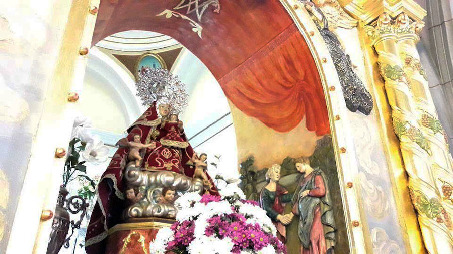 Hoy se cumplen 79 años desde que la imagen actual de la Virgen de Piedraescrita llegó a Campanario