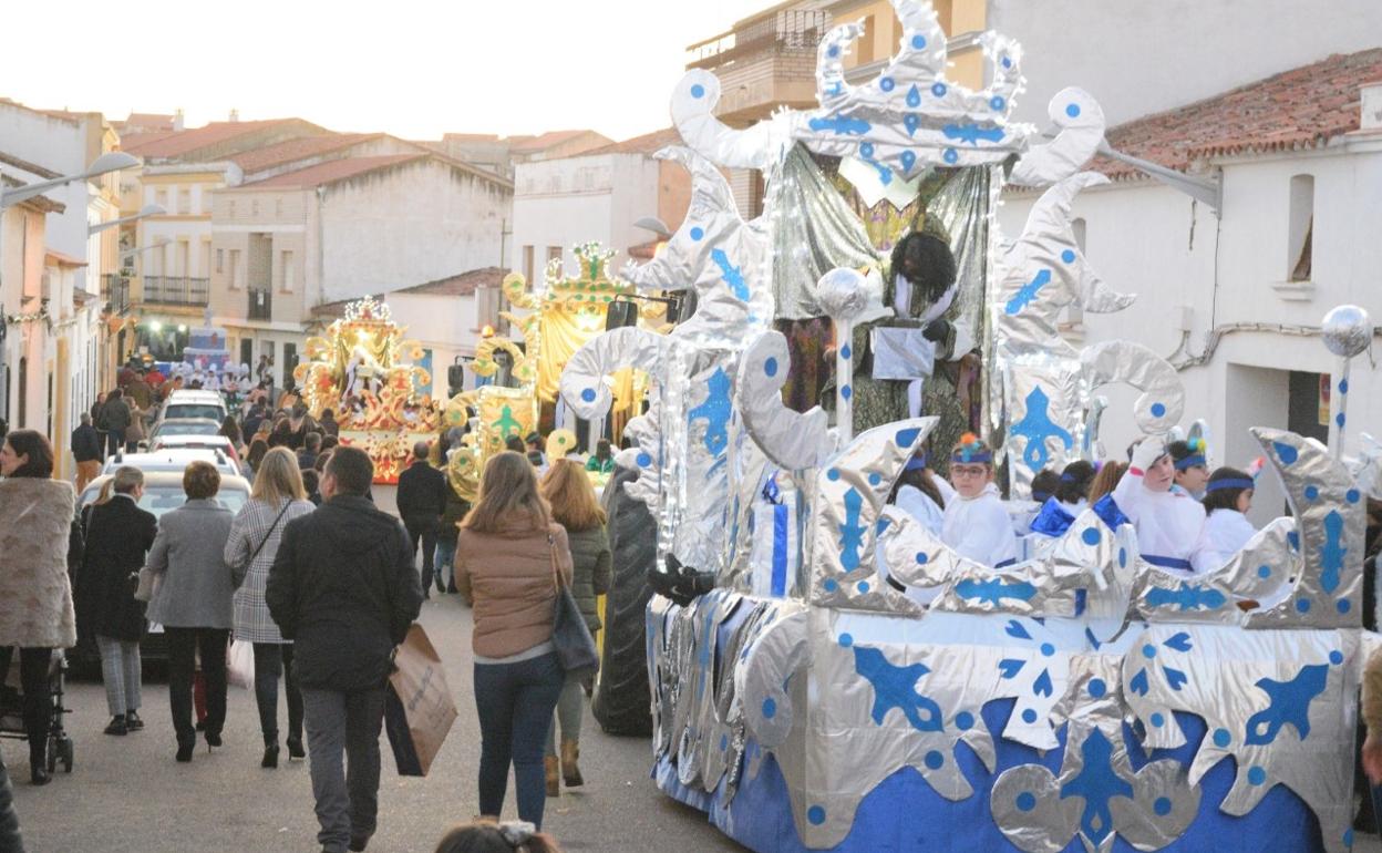 Cabalgata de Reyes en Campanario. 