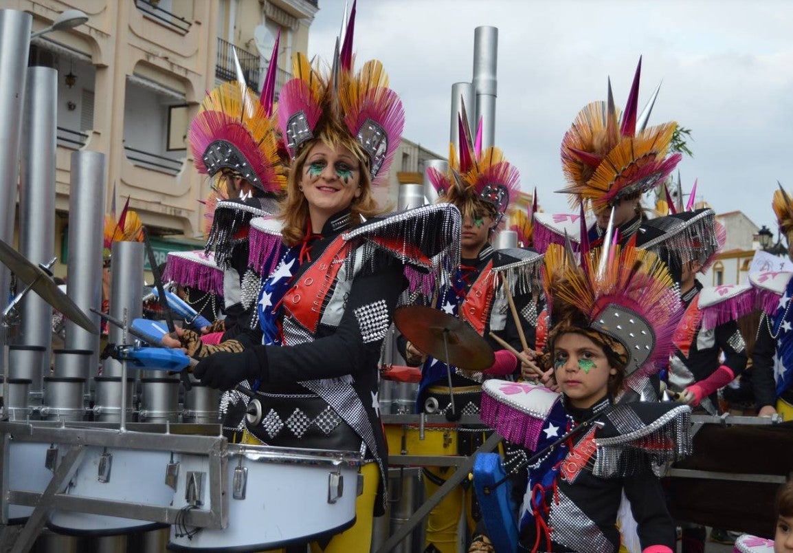 Desfile de Carnaval en Campanario. 
