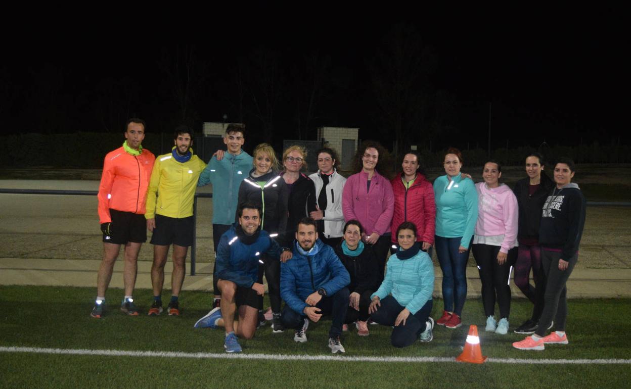 Participantes en los cursos deportivos. 
