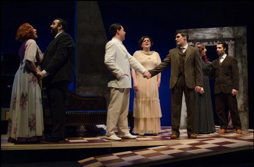 Escena de la obra 'El último amor de Lorca'. 