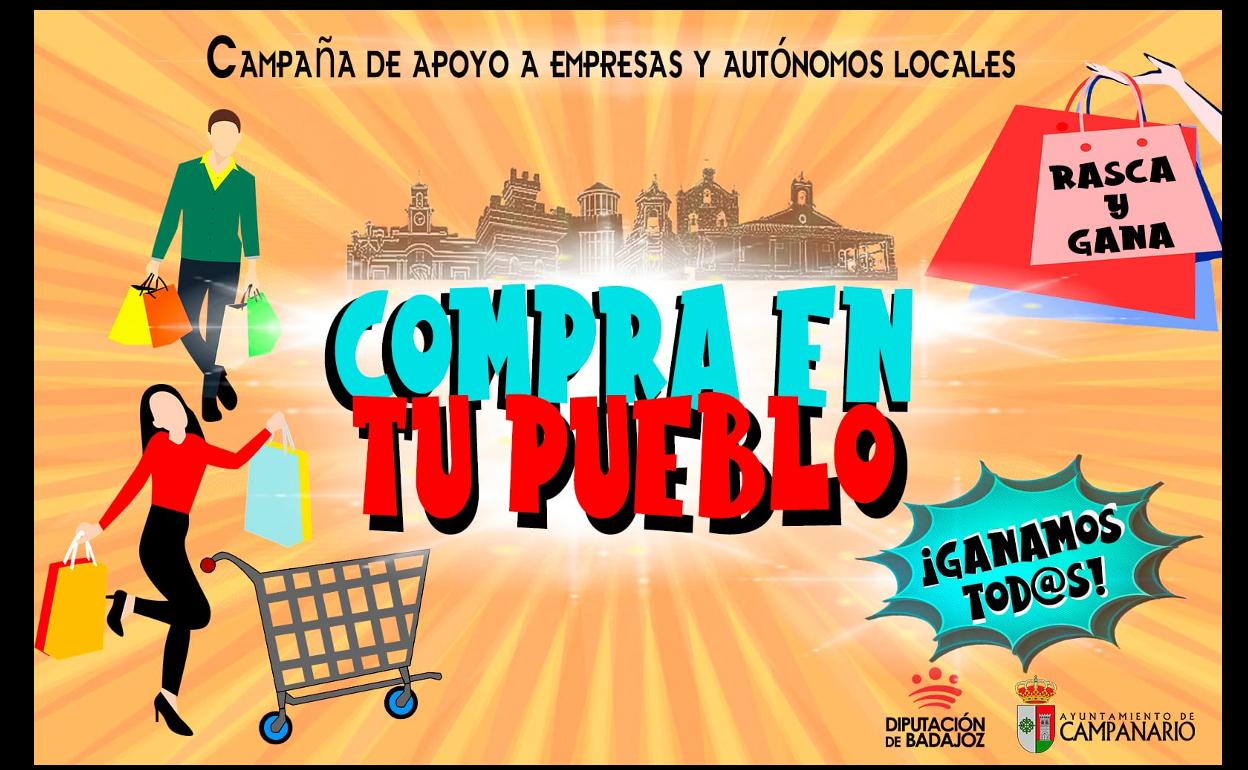 La campaña 'Compra en tu pueblo' amplía el plazo de inscripción hasta el 2 de diciembre