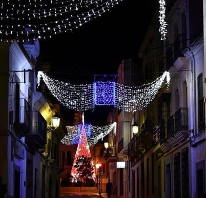 Cortinas de luces. 