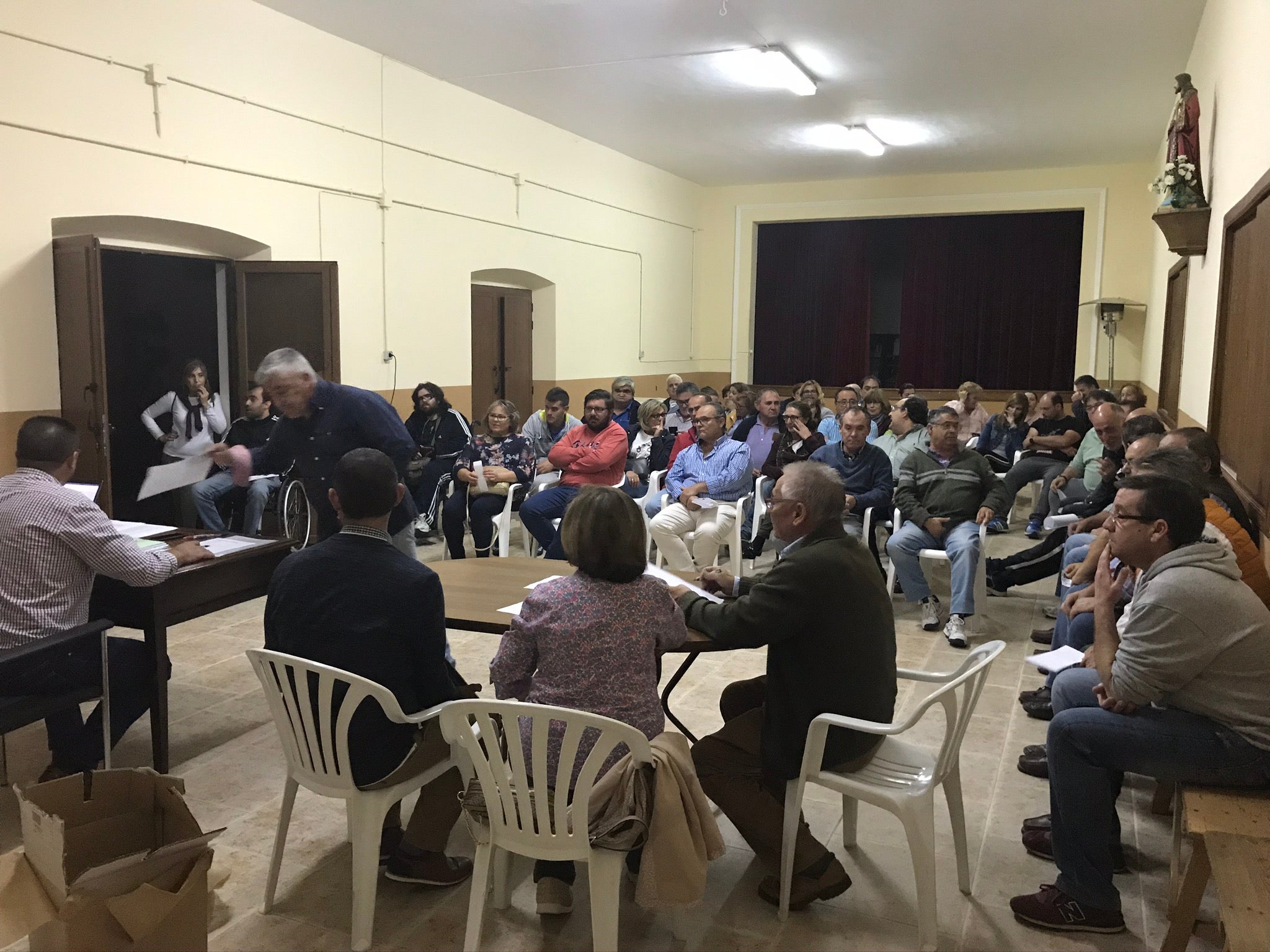 Acto de constitución de la Asociación ADISCAM en 2019. 