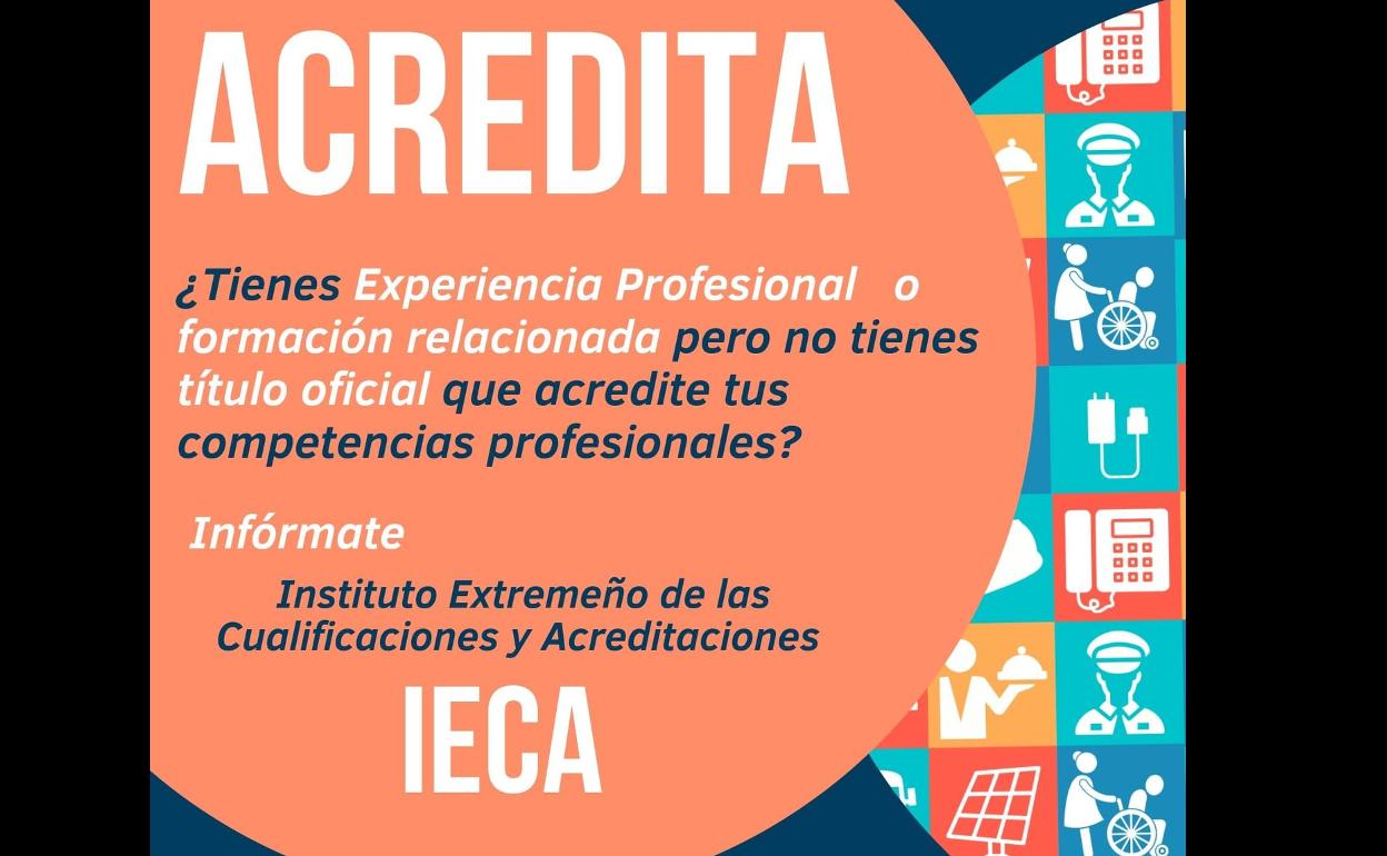 Abierto el plazo para la evaluación y acreditación de competencias profesionales