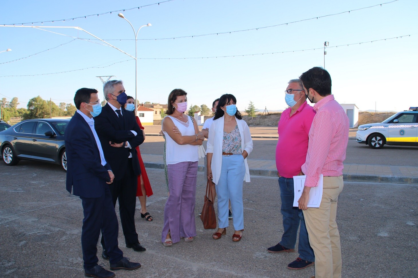 Inauguración del Auditorio Municipal de Campanario.