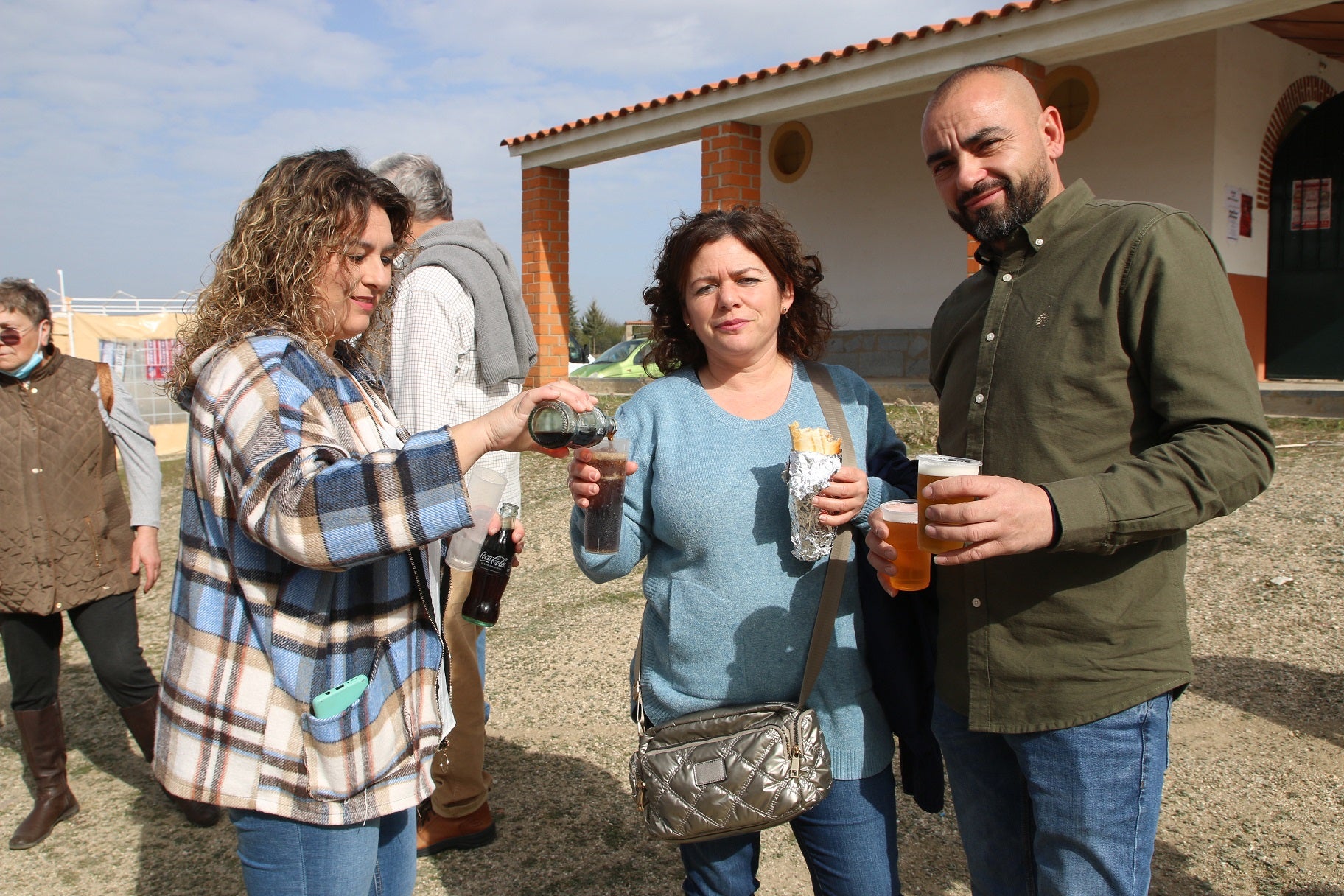 Mayores y pequeños disfrutaron de la Romería de San Valentín 2022. 