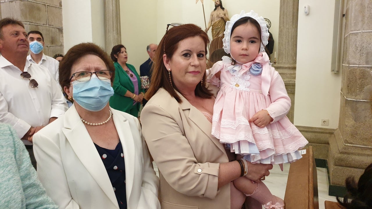 Los campanarienses acompañaron a la Virgen de Piedraescrita en la eucaristía y posterior procesión. 