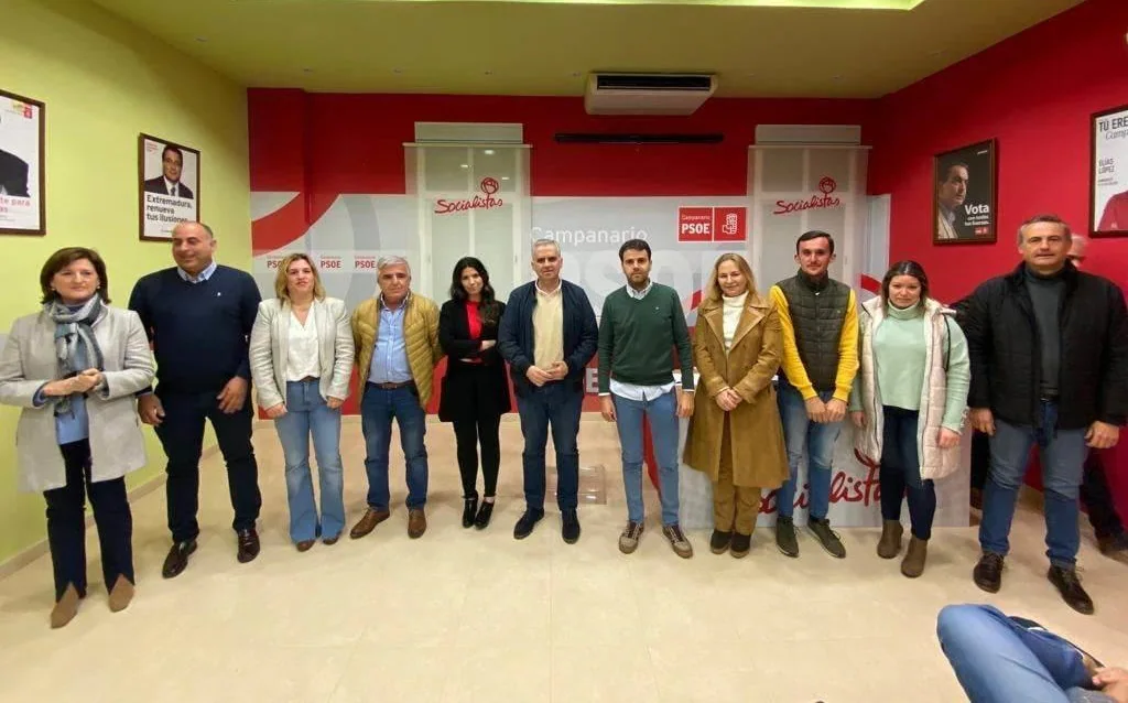 Lista de candidatos del PSOE de Campanario para las elecciones municipales de mayo