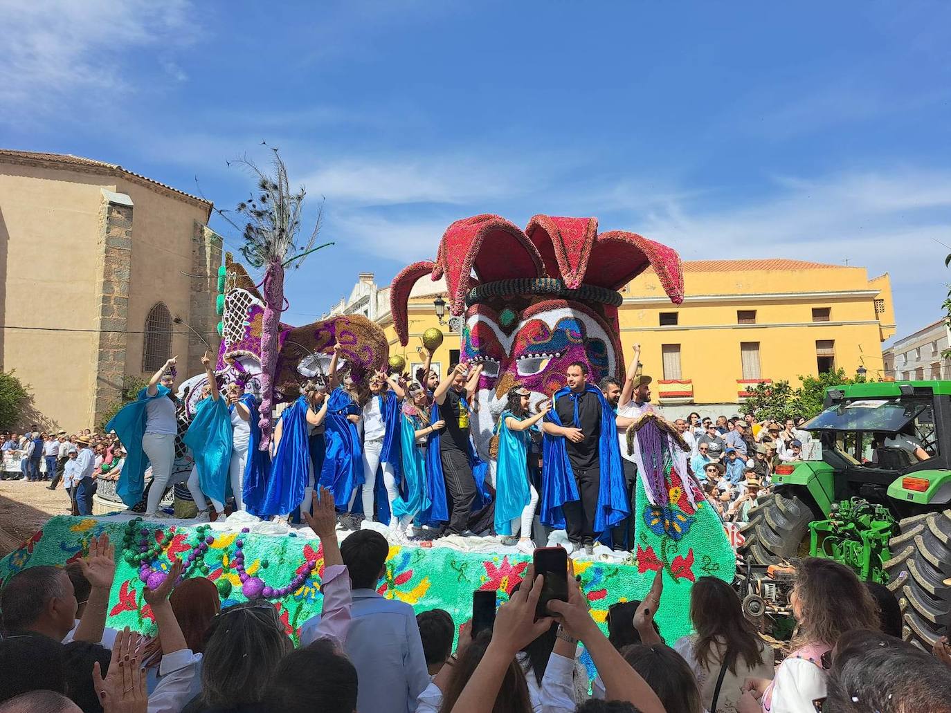 Fotos Desfile de carrozas y caballerías Romería de Piedraescrita 2023