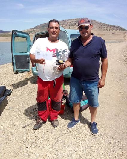 Ángel Luis Sánchez se proclama ganador del Concurso de Pesca de adultos