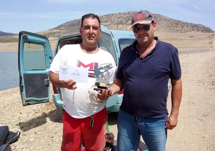 Ángel Luis Sánchez se proclama ganador del Concurso de Pesca de adultos