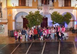 Los campanarienses celebraron su tradicional Marcha Rosa en la lucha contra el cáncer de mama