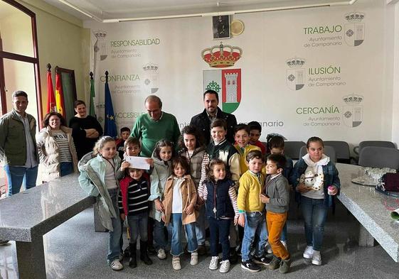 Los ganadores de los desfiles de la romería de Piedraescrita recibieron sus premios