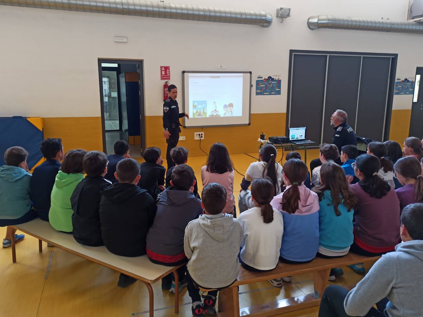 Los alumnos de 5º y 6º de Primaria participaron en la Guía Práctica de Educación Vial