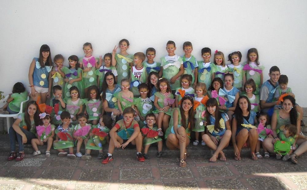 Participantes el año pasado en el campamento de verano de la Expiación. 