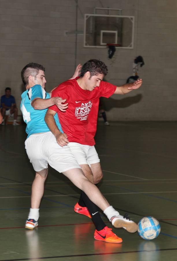 Acción de un partido de fútbol sala el año pasado. 