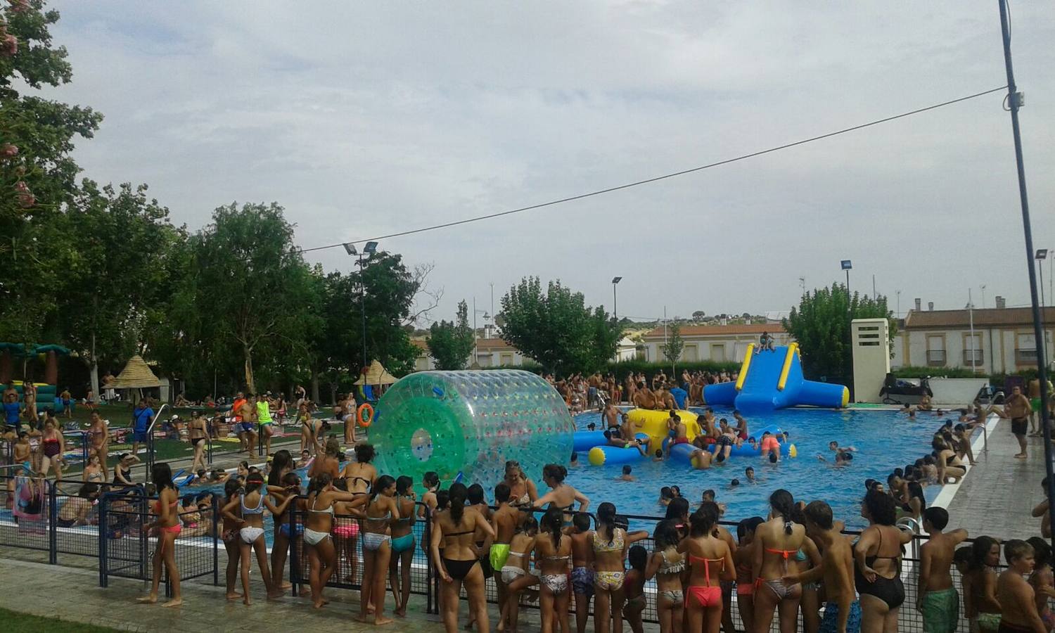 Rotundo éxito de la fiesta infantil del agua