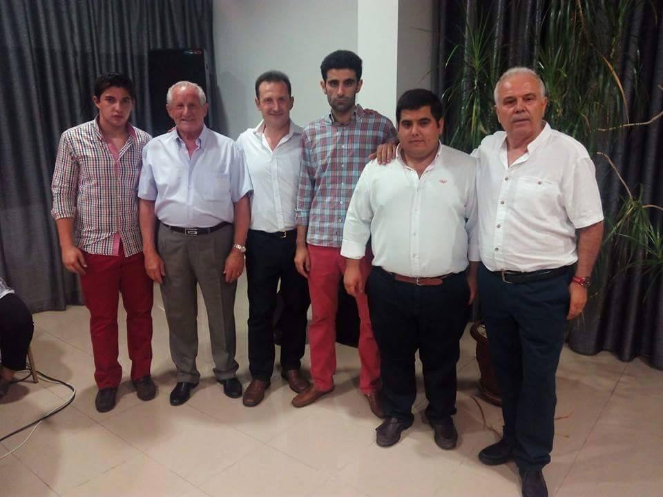 Artistas participantes en el festival flamenco. 