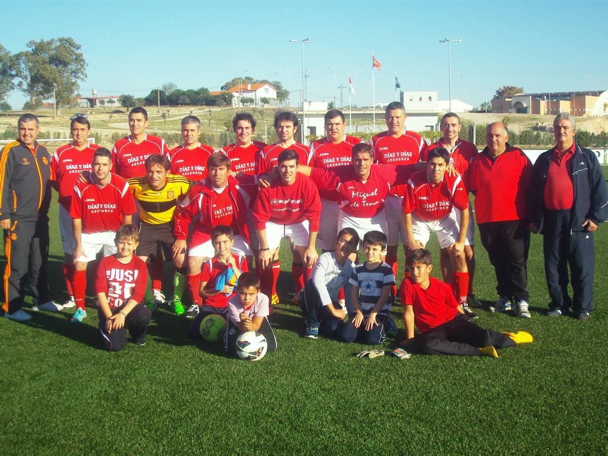 Equipo del Campanario Atlético, que venció el sábado al Peleño. 