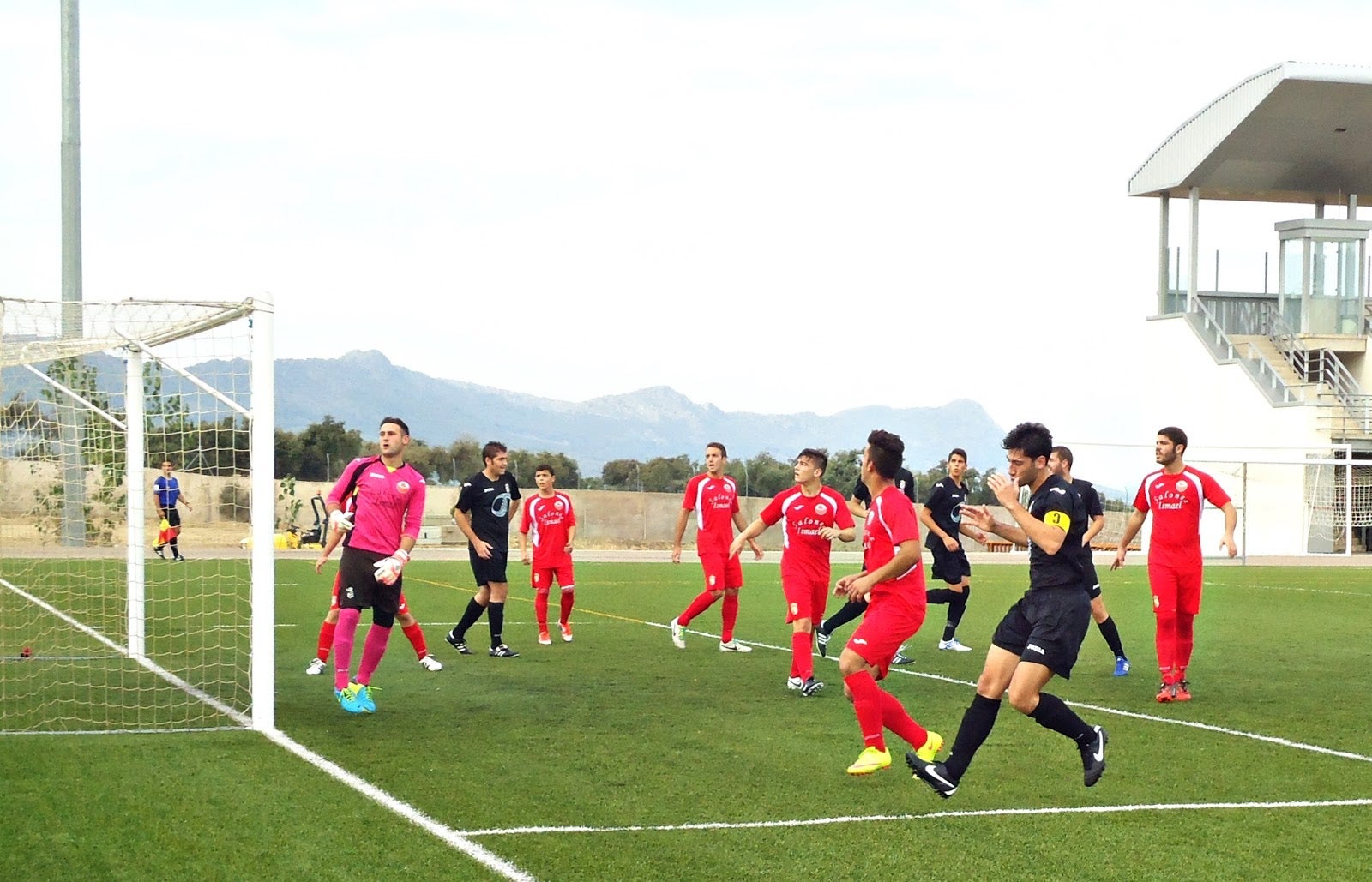 Imagen del partido de ida de ambos equipos. 