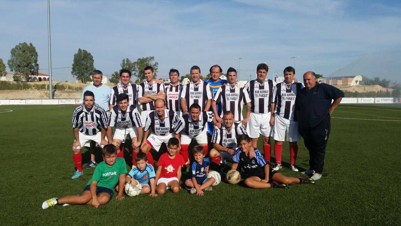 Equipo del Campanario Atlético, que se alzó con el triunfo. 