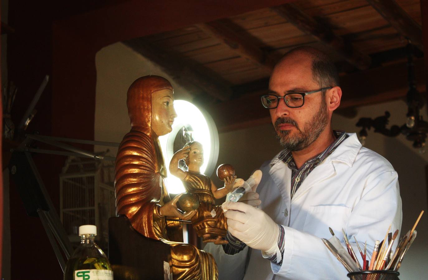 "Soy consciente del valor artístico y devocional de la Virgen de Piedraescrita"