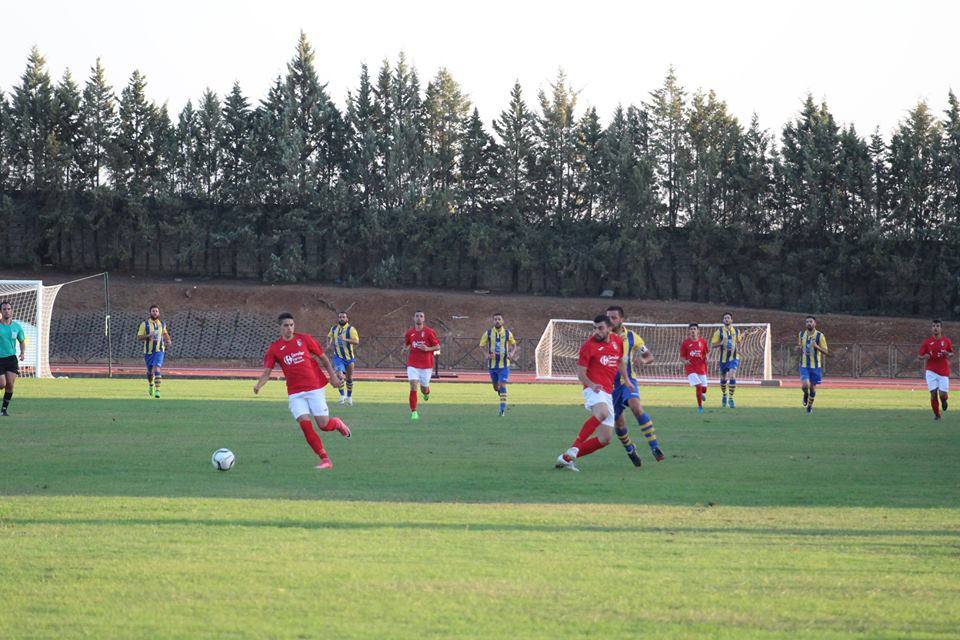 Acción del partido entre Villafranca y Campanario. 
