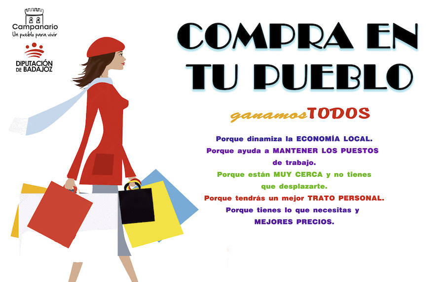 Quinta edición de la campaña 'Compra en tu pueblo'