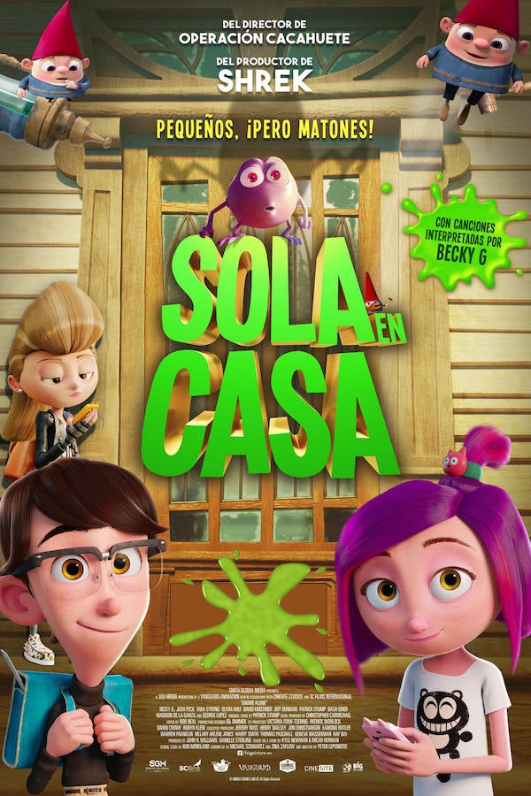 Doble sesión de cine de animación con 'Sola en casa'