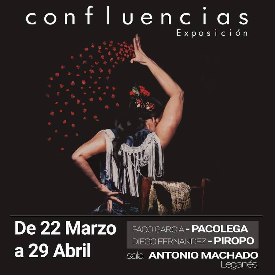 'Pacolega' y Diego 'Piropo' exponen sus 'Confluencias' en Leganés
