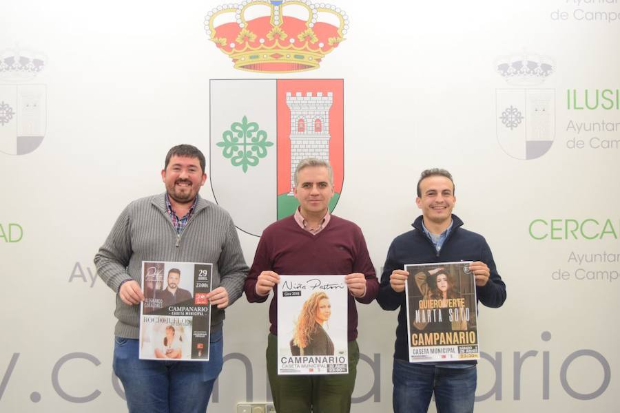 Niña Pastori actuará en la Feria de Abril de Campanario