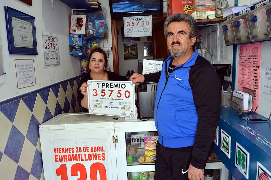 Un vecino de Campanario es el agraciado con el décimo de la Lotería Nacional