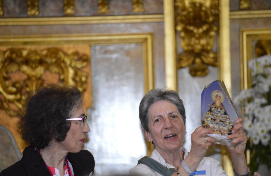 Bienvenida a la Virgen de Piedraescrita