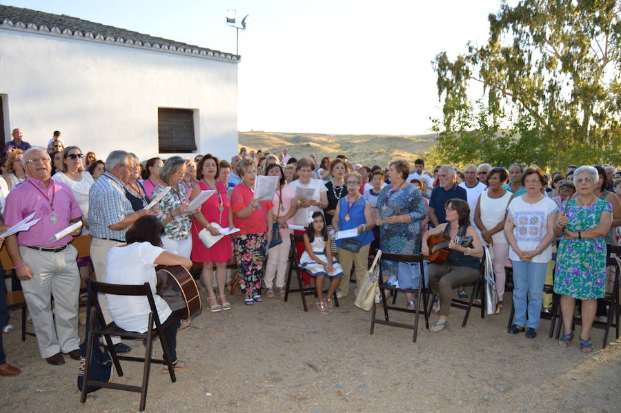 Los barrios brindan hoy una fiesta de despedida a la Virgen de Piedraescrita