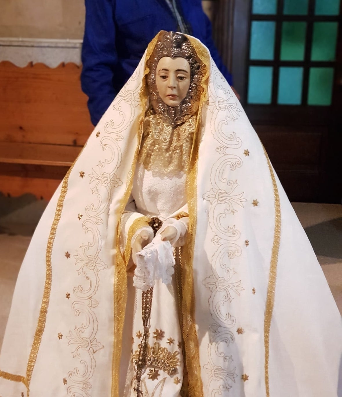 La imagen forma parte del patrimonio del cementerio. CEDIDA