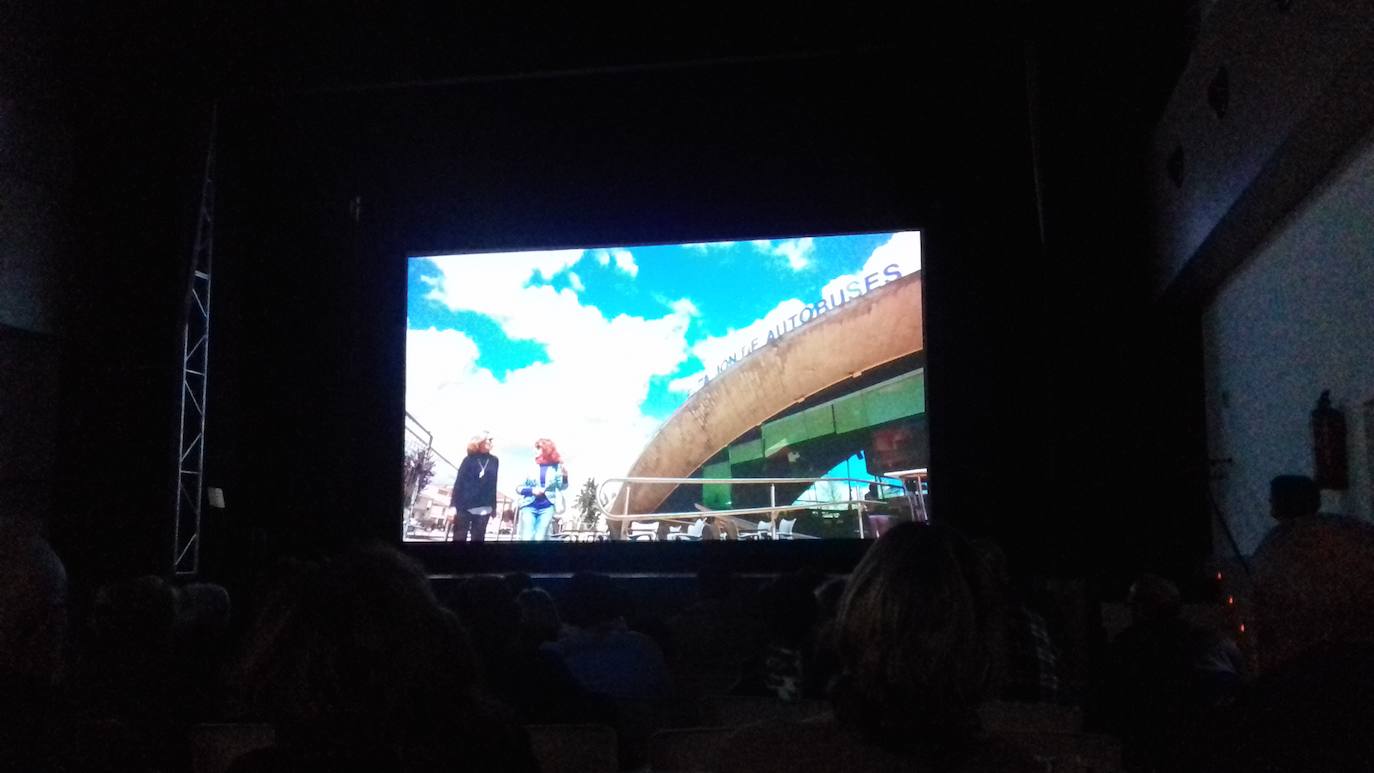 La proyección del vídeo tuvo lugar ayer en la casa de cultura y en el Palacio de Carvajal de Cáceres. 