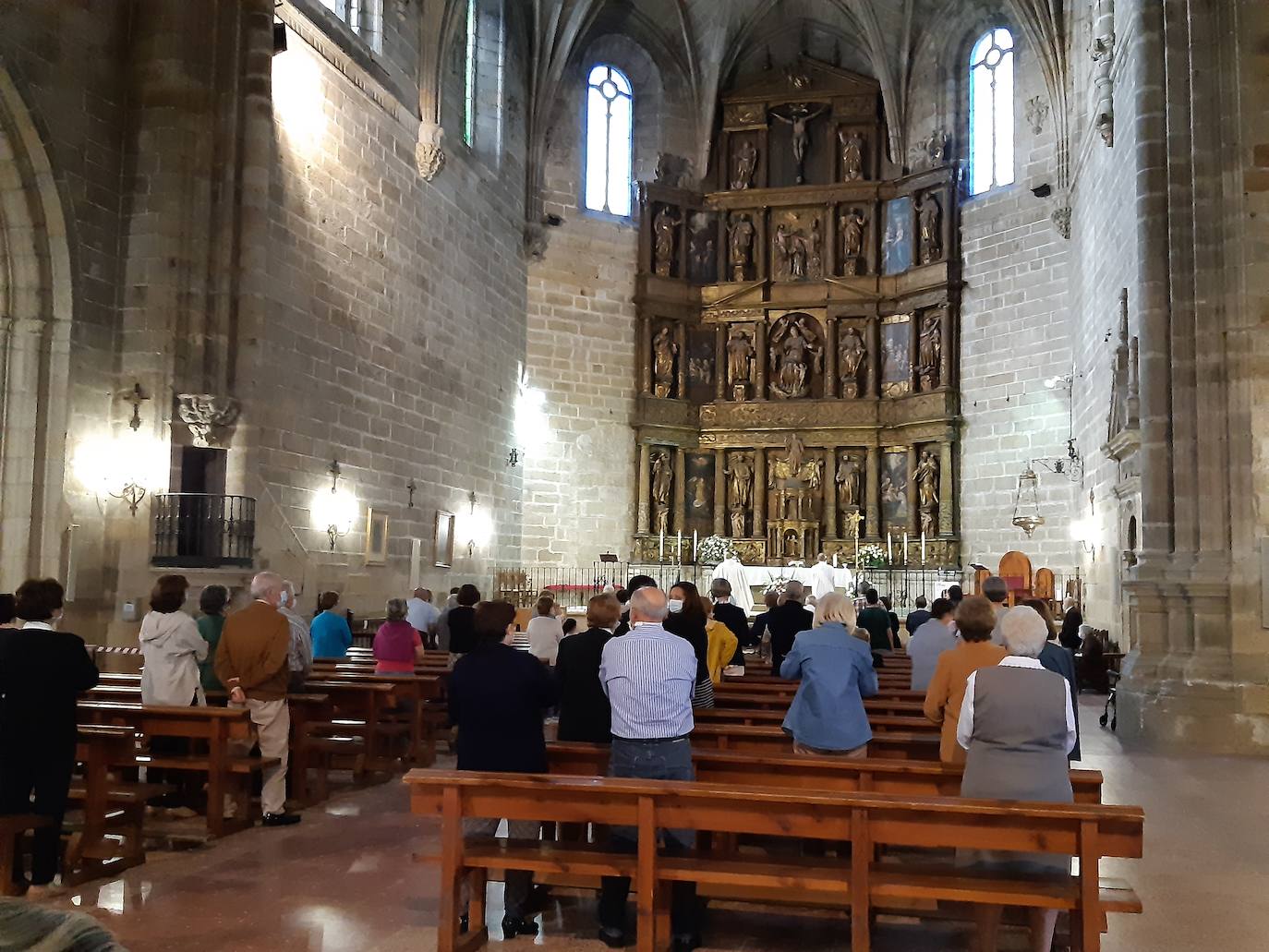 Se permite el 75% del aforo en la parroquia y ermitas. 