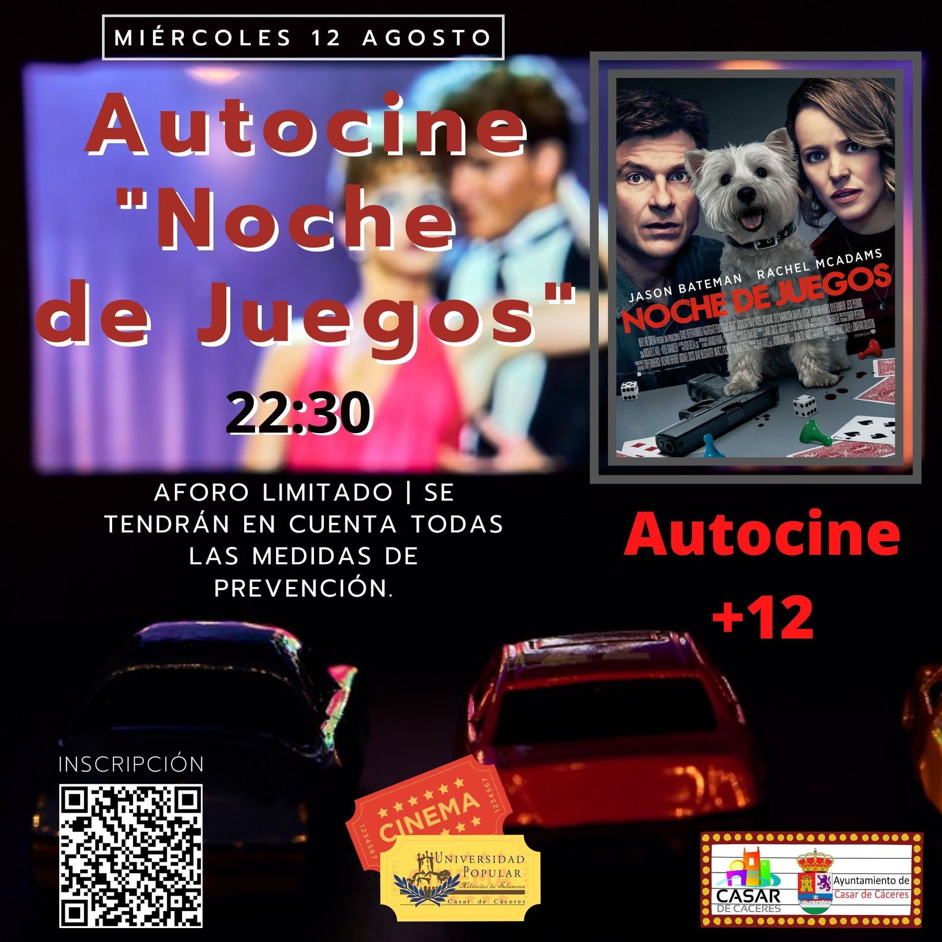 El autocine llega mañana por primera vez a la localidad
