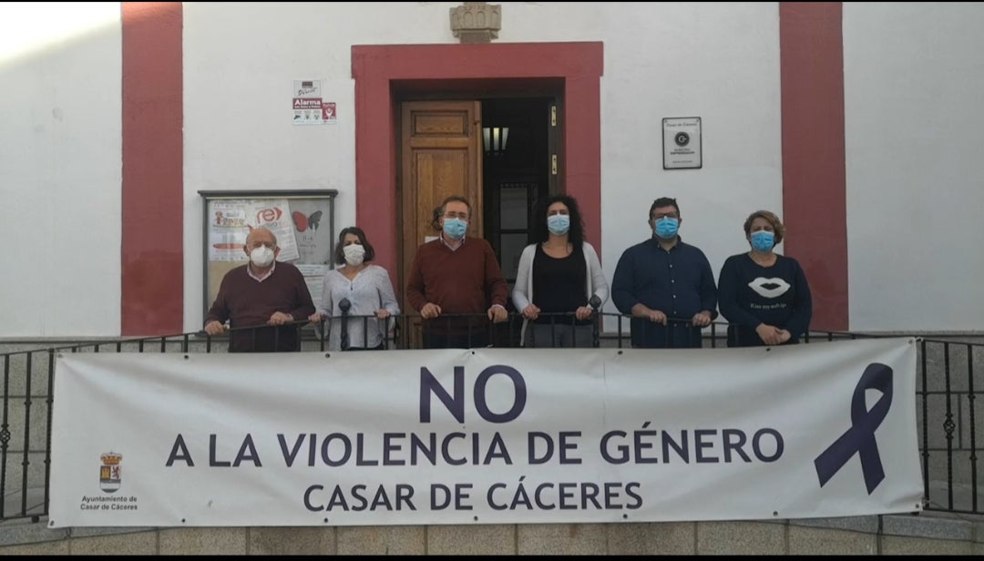 El Ayuntamiento lanza su No contra la violencia de género. 