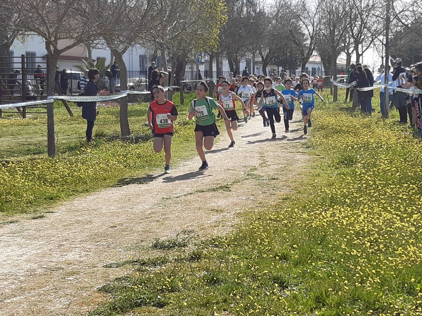 Hace dos semanas se disputó otro encuentro de atletismo de ámbito regional en la localidad. 
