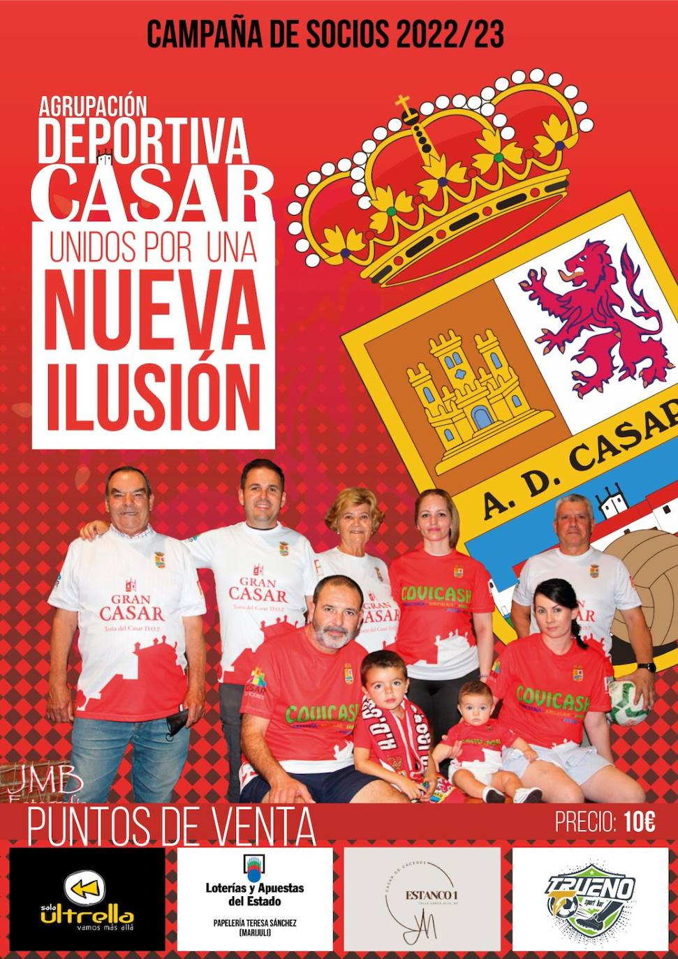 La AD Casar de fútbol sala busca ya el apoyo de la afición para la próxima temporada